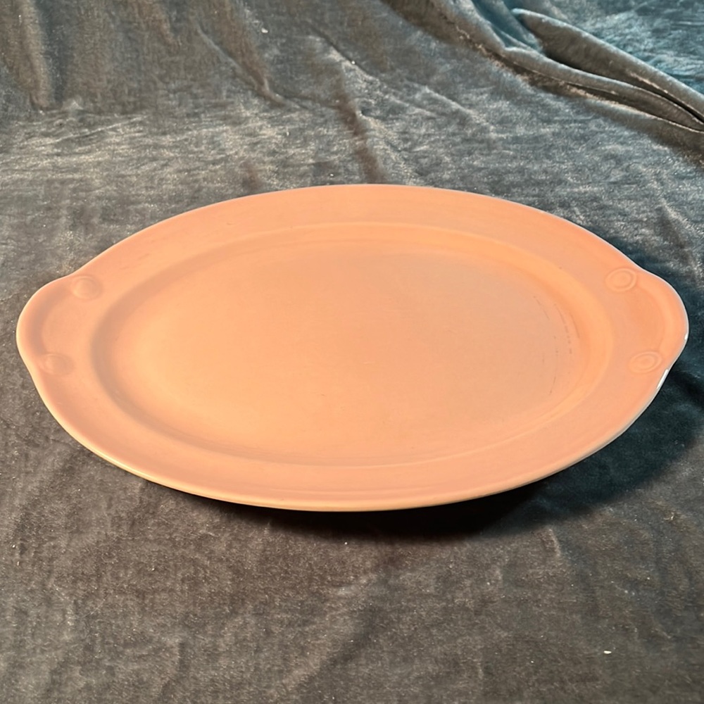 Lu-Ray Pastel Pink Platter Tray